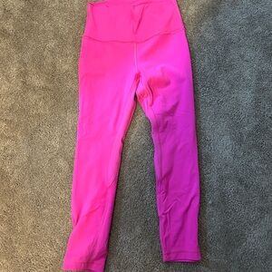 Lululemon double align leggings